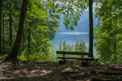 Wanderung Malerrunde - Bank für Traumkulisse