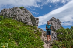 Wanderung zum Jenner-Gipfel - fast oben