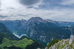 Wanderung zum Jenner-Gipfel - Panorama Königssee