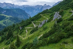 Wanderung zum Jenner-Gipfel - das anstrengendste Stück kurz vorm Gipfel