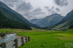 Radtour durchs Krimmler Achental - Blick ins Achental