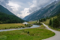 Radtour durchs Krimmler Achental - Blick ins Achental