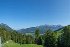 Wanderung auf die Hohe Salve - Panoramablick auf Söll