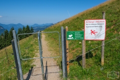 Wanderung auf die Hohe Salve - Hinweis