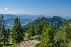 Wanderung auf dem Grat der Nagelfluhkette - Panoramablick