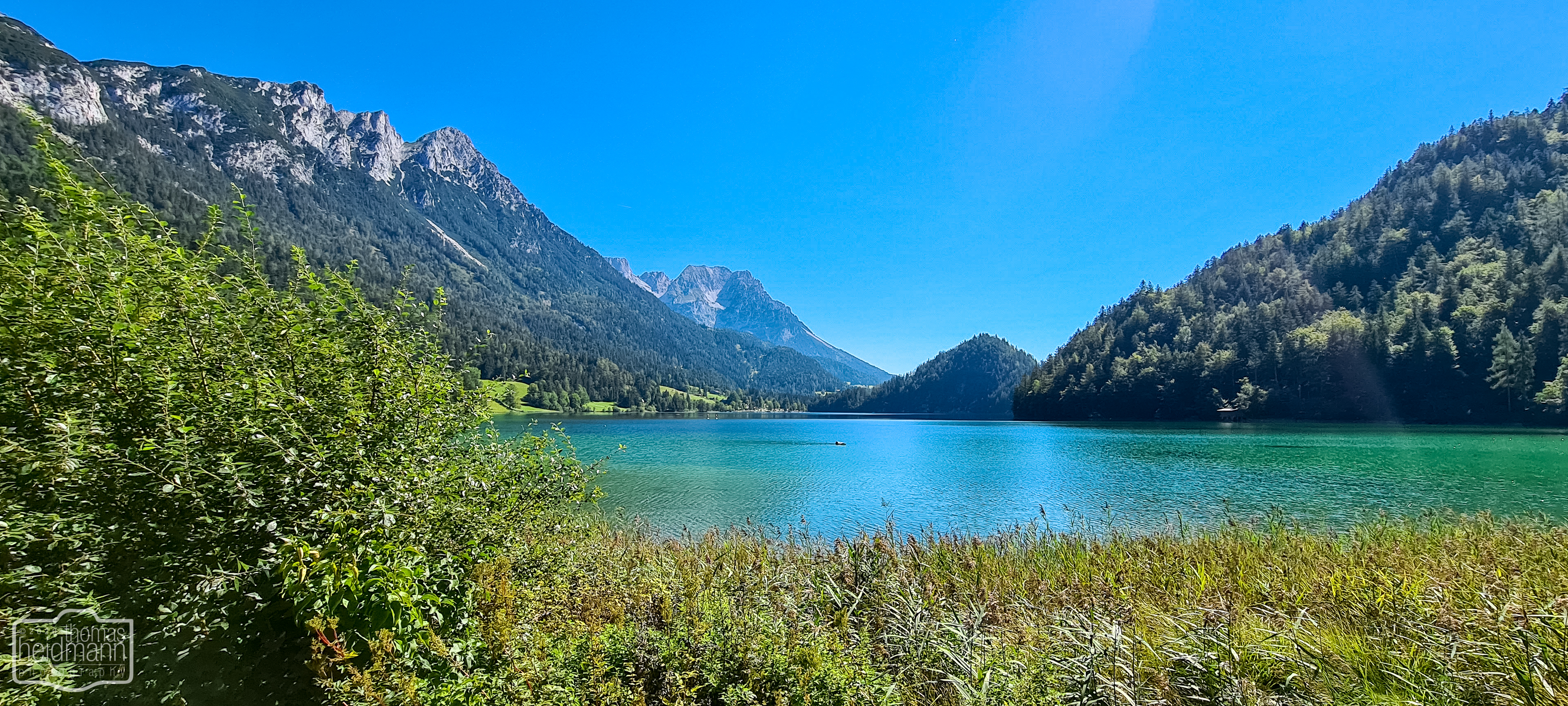 Hintersteiner See mit Blick auf den Wilden Kaiser