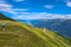 Ausblick in die Bergwelt vom Wildkogel