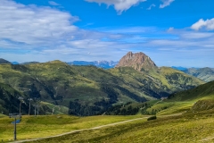 Ausblick in die Bergwelt vom Wildkogel