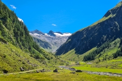 Blick auf den Großvenediger vom Habachtal aus