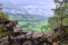 Ruinenmauer der Friedburg