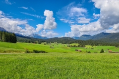 Landschaft bei Mittenwald