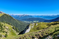 Ausblick von der Rotmoosalm