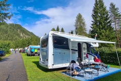 Am Weissensee in Stockenboi, Kärnten, Österreich