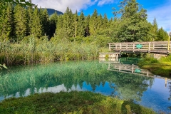 Am Weissensee in Stockenboi, Kärnten, Österreich