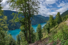 Am Weissensee in Stockenboi, Kärnten, Österreich