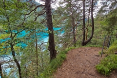 Am Weissensee in Stockenboi, Kärnten, Österreich