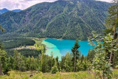 Am Weissensee in Stockenboi, Kärnten, Österreich