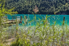 Am Weissensee in Stockenboi, Kärnten, Österreich