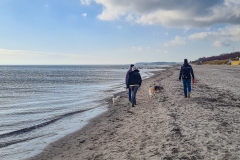 Spaziergang an der Ostsee nach Grömitz