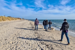 Spaziergang an der Ostsee bei Grömitz