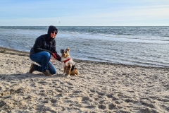 Xenia & Happy an der Ostsee in Grömitz