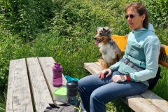 Radtour im Harz bei Goslar um den Granetalstausee und den Innerstestausee