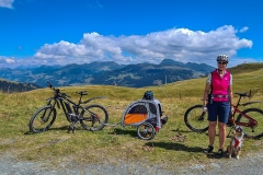 MTB-Tour zur Resterhöhe in der Wildkogelarena