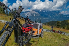 Bergdoktor E-Bike-Tour in Söll über die Tanzbodenalm nach Ellmau und Scheffau zurück