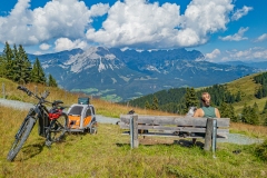 Bergdoktor E-Bike-Tour in Söll über die Tanzbodenalm nach Ellmau und Scheffau zurück