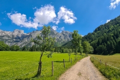 Bergwelt in Werfenwengen