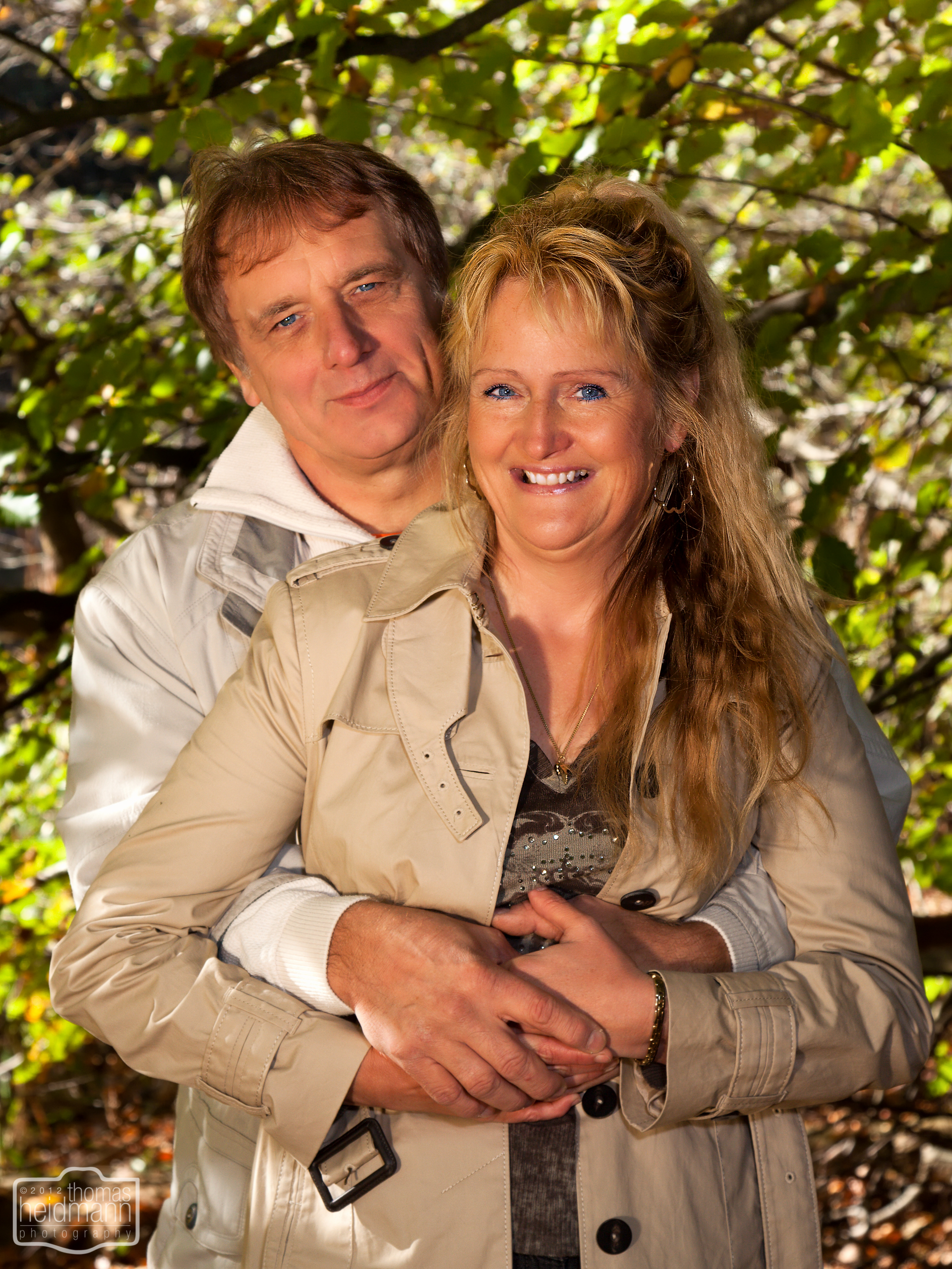 Hanne & Rainer im Herbstwald