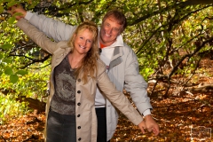 Hanne & Rainer im Herbstwald