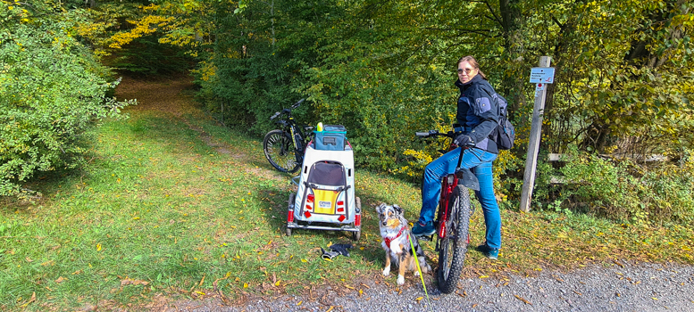 Ausflug: MTB-Tour durch die Möllner Waldgegend